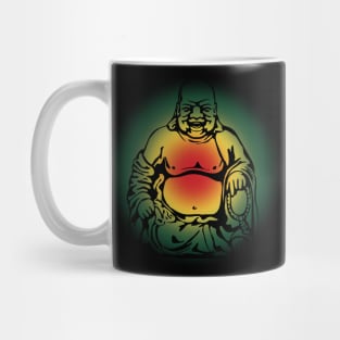 Laughing Rasta Buddha Mug